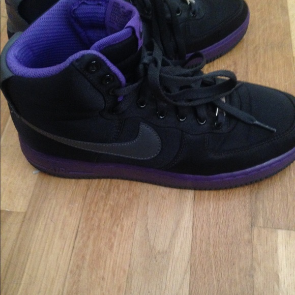 Nike | Shoes | Rare Limited Edition Nike Af 82 Black Purple | Poshmark